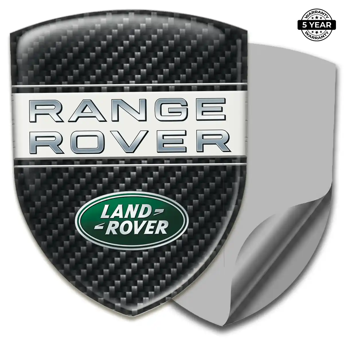 Land Rover Car Badge Sticker Refined Design