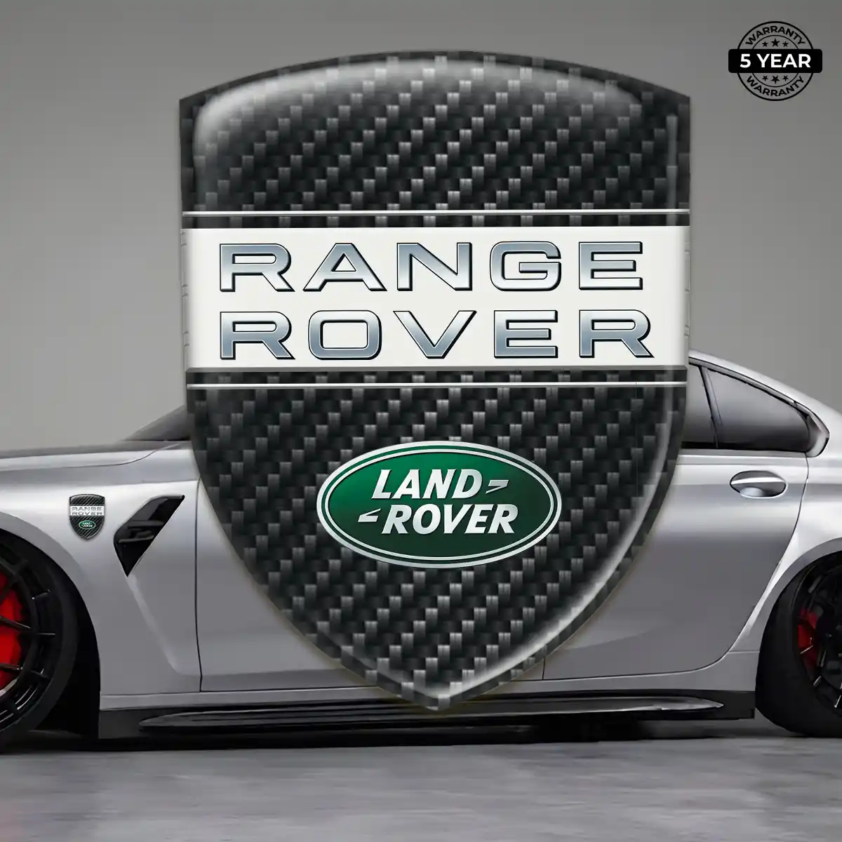 Land Rover Car Badge Sticker Refined Design