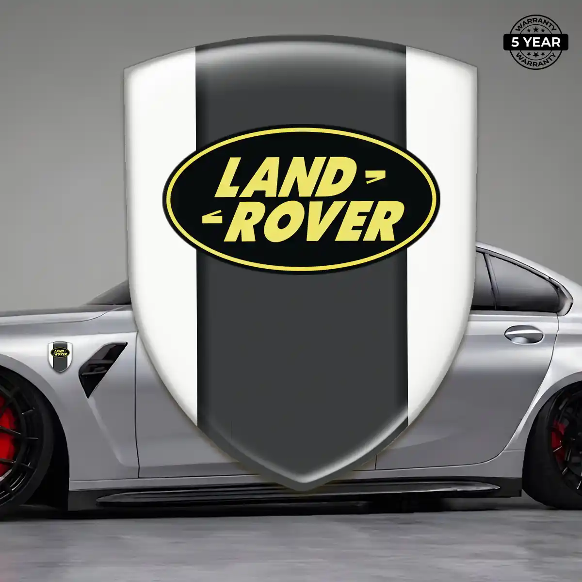 Land Rover Car Emblem Decal Refined Design