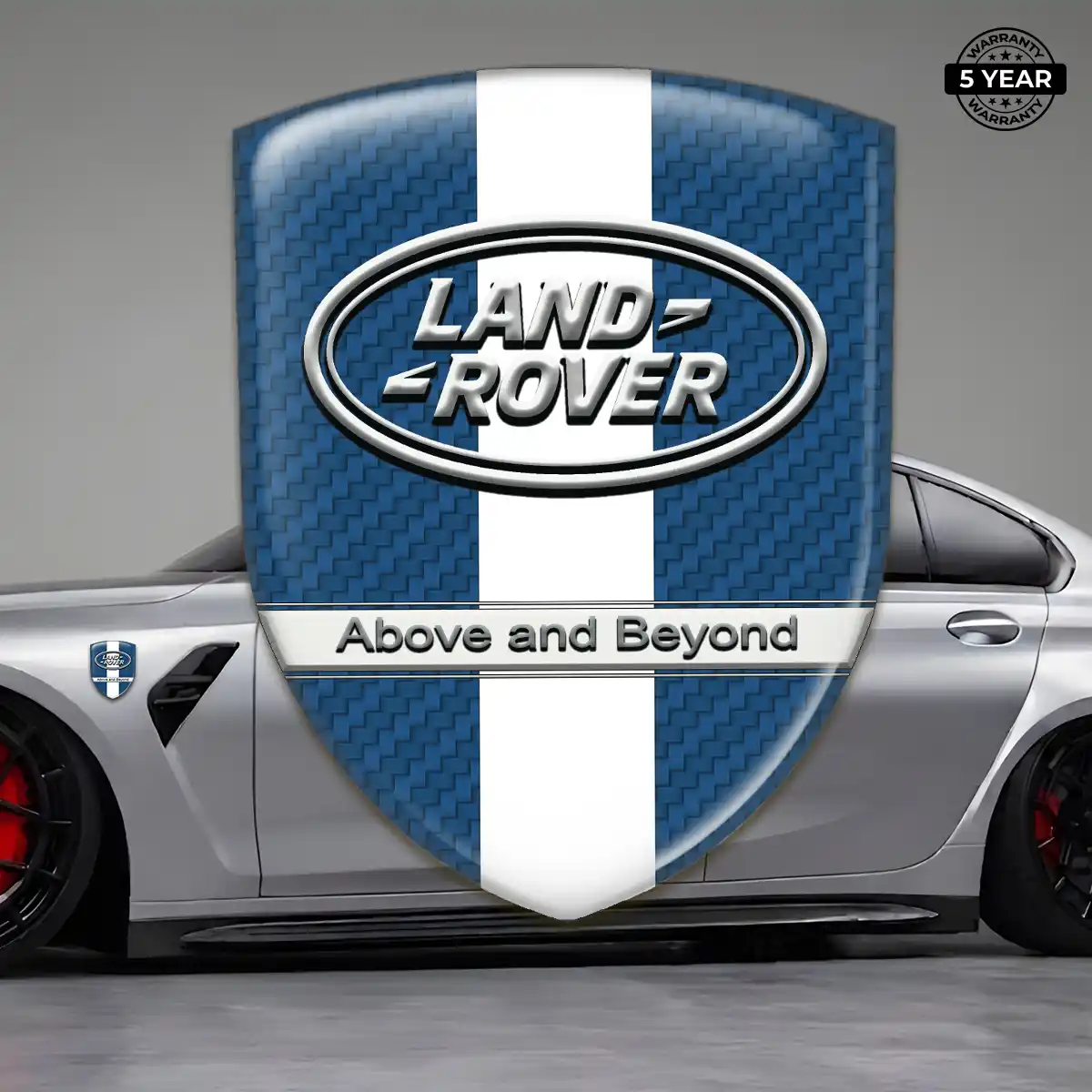 Land Rover Car Emblem Decal Sleek Style