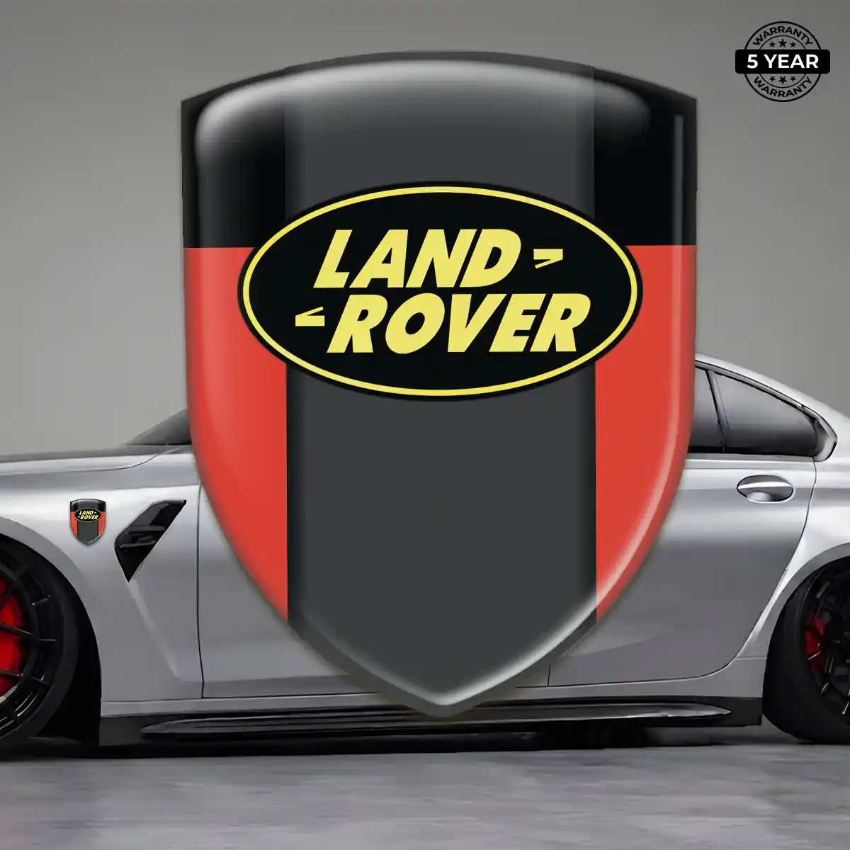 Land Rover Car Emblem Sticker Sleek Style