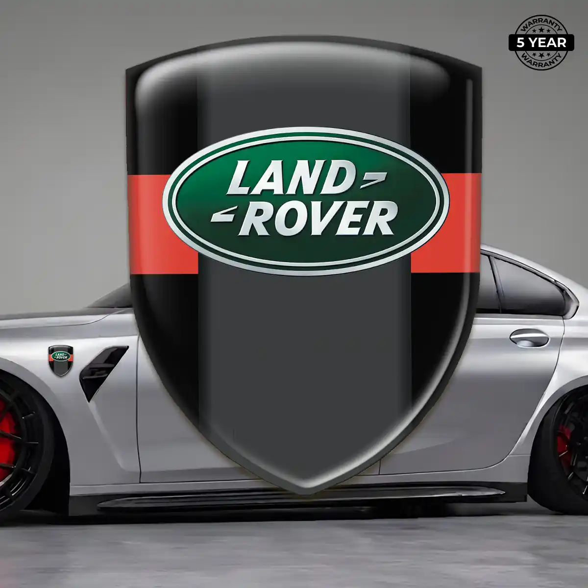 Land Rover Crest Emblem Refined Design