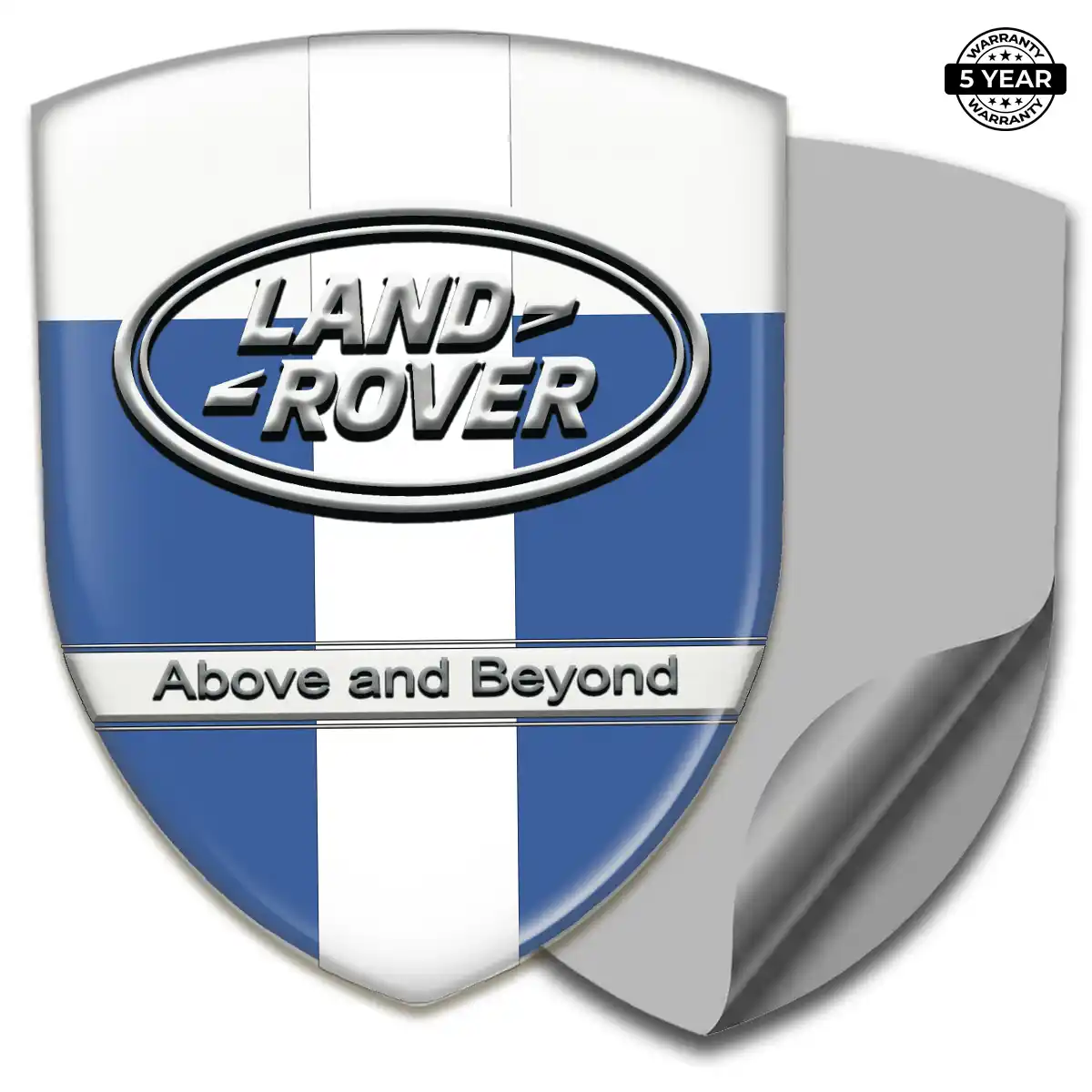 Land Rover Crest Emblem Sleek Style