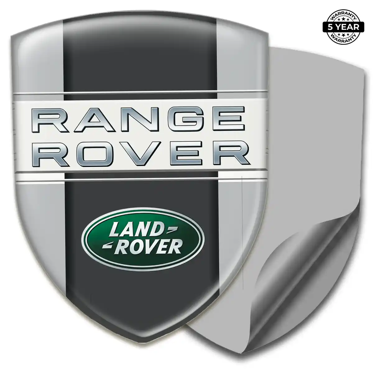 Land Rover Crest Logo Emblem Refined Design