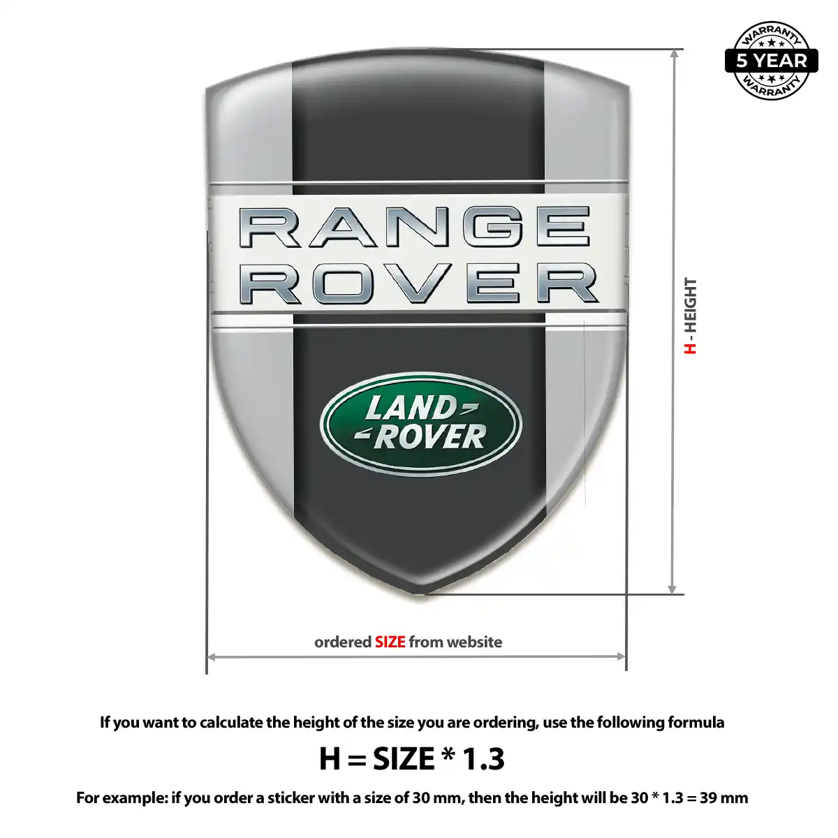 Land Rover Crest Logo Emblem Refined Design