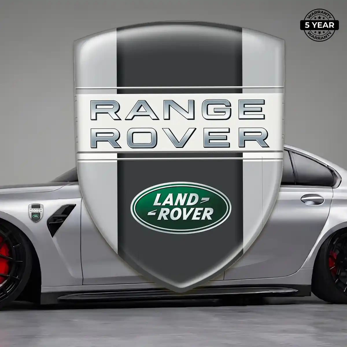 Land Rover Crest Logo Emblem Refined Design