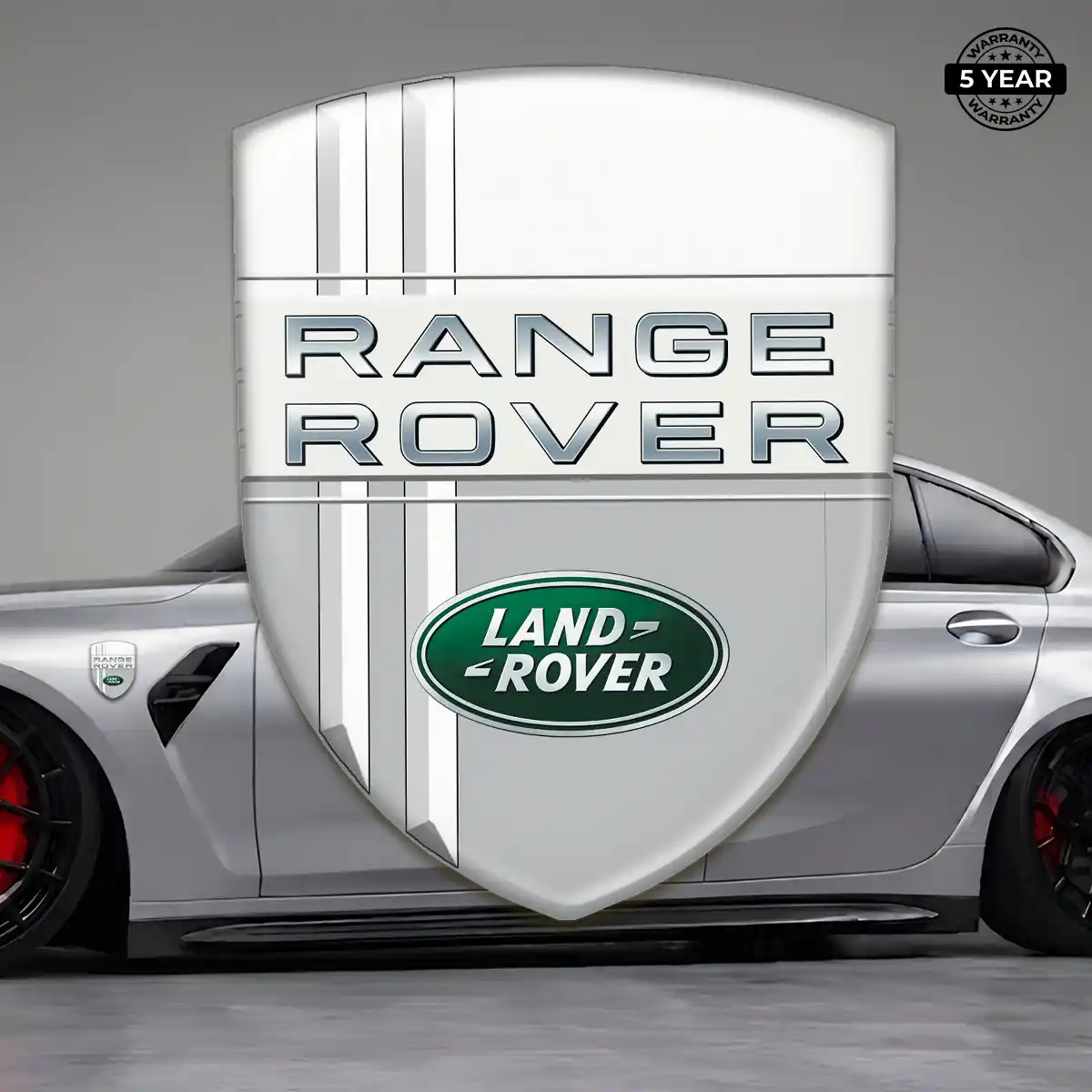 Land Rover Domed Badge Elite Finish