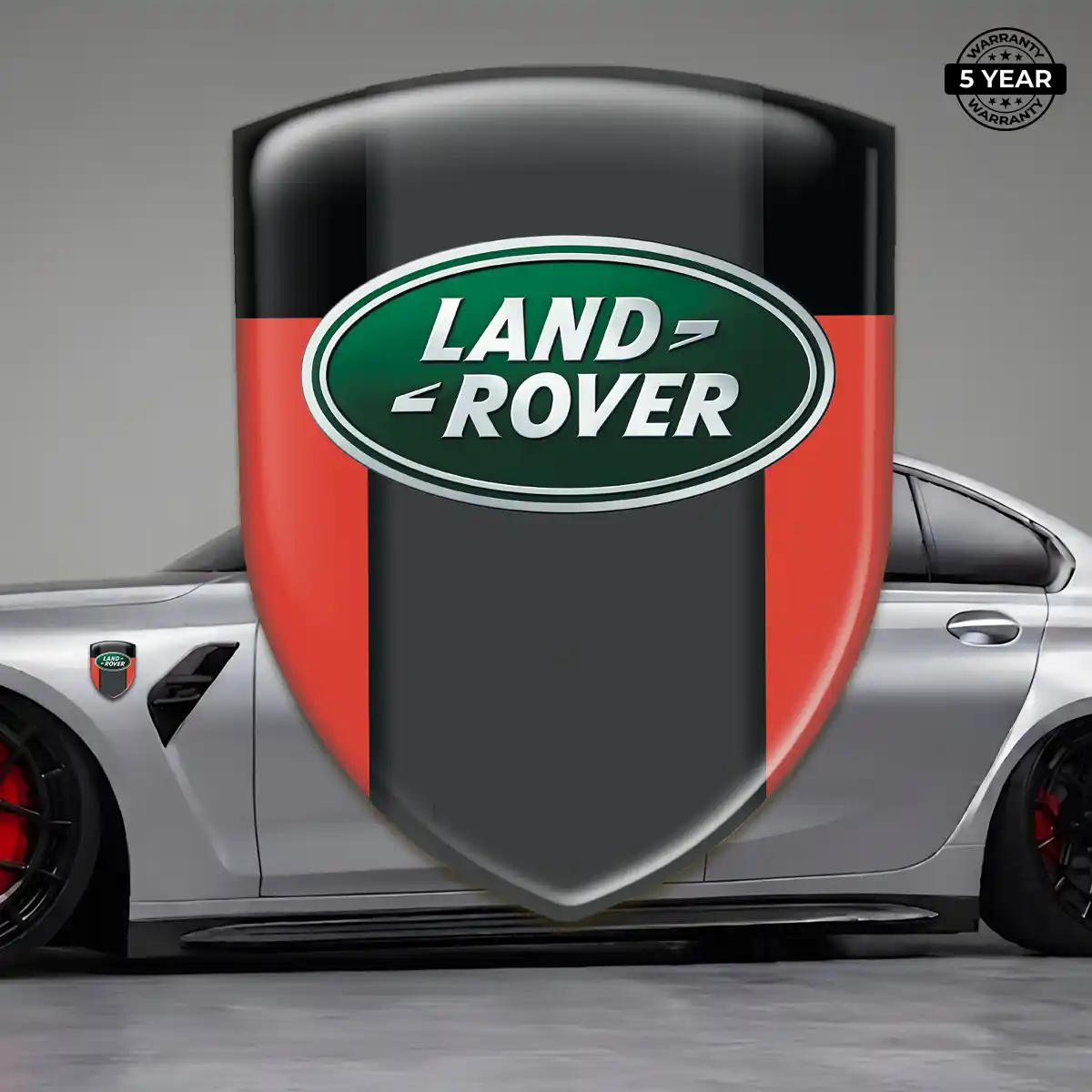 Land Rover Domed Badge Refined Design