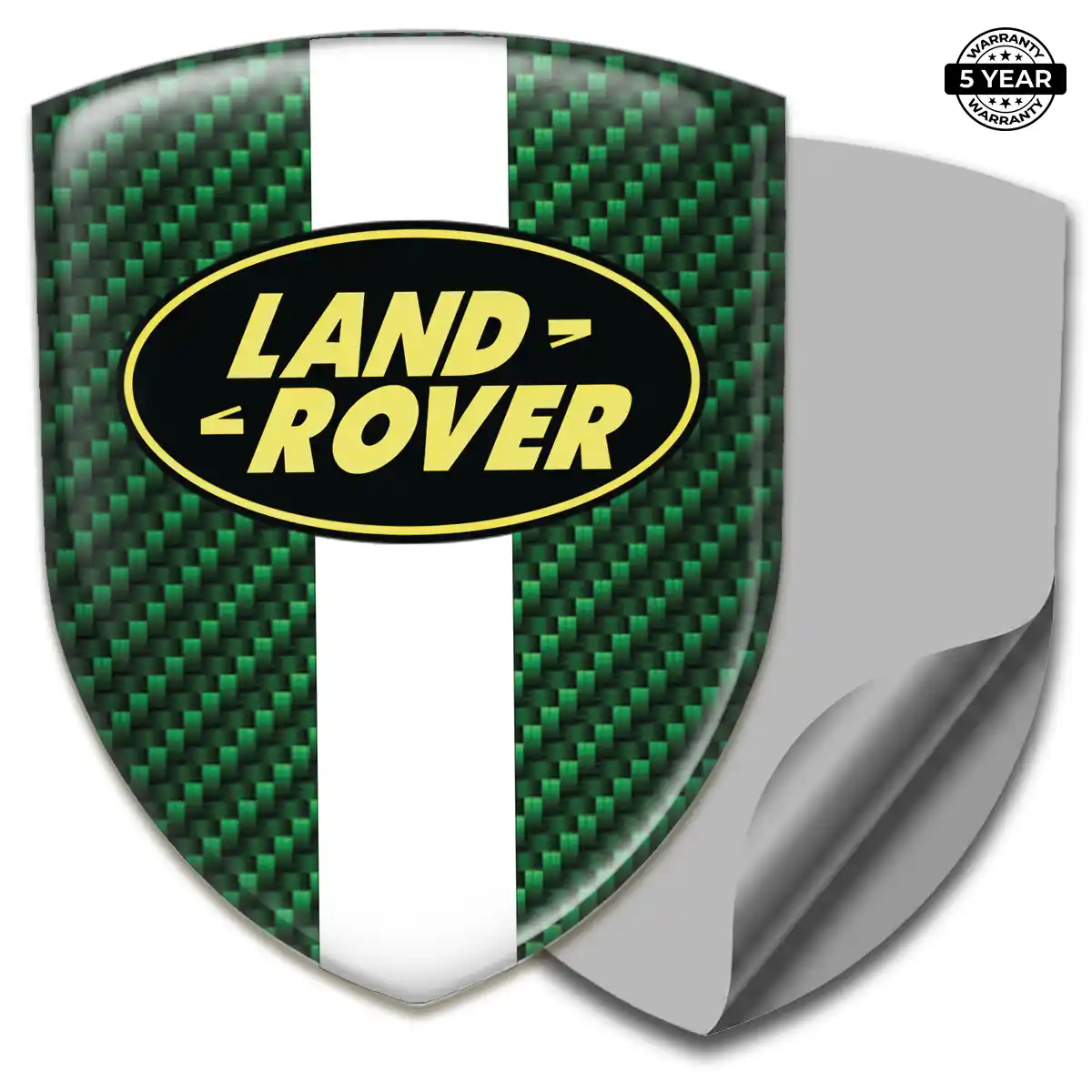Land Rover Domed Car Sticker Sleek Style