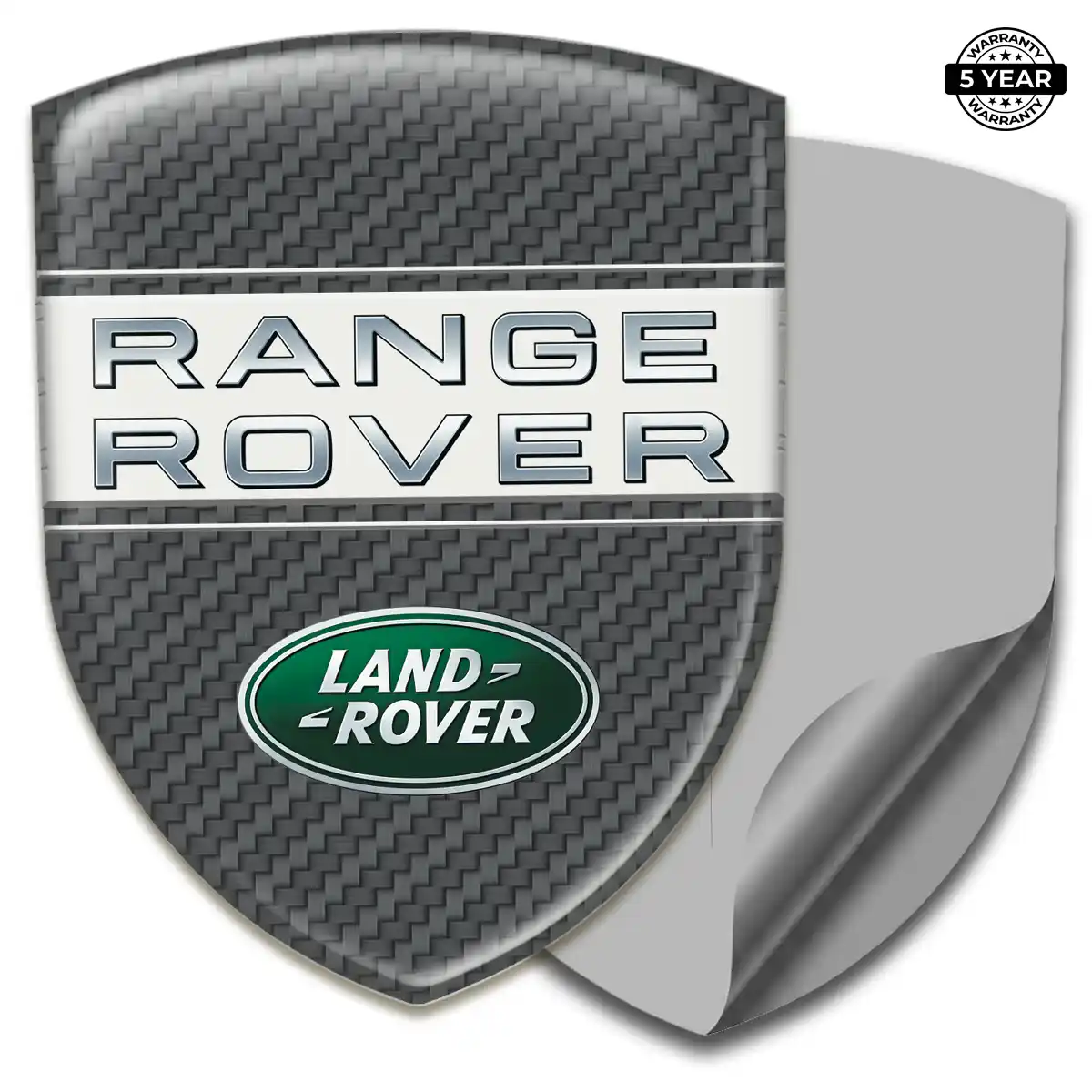 Land Rover Domed Decal Sleek Style