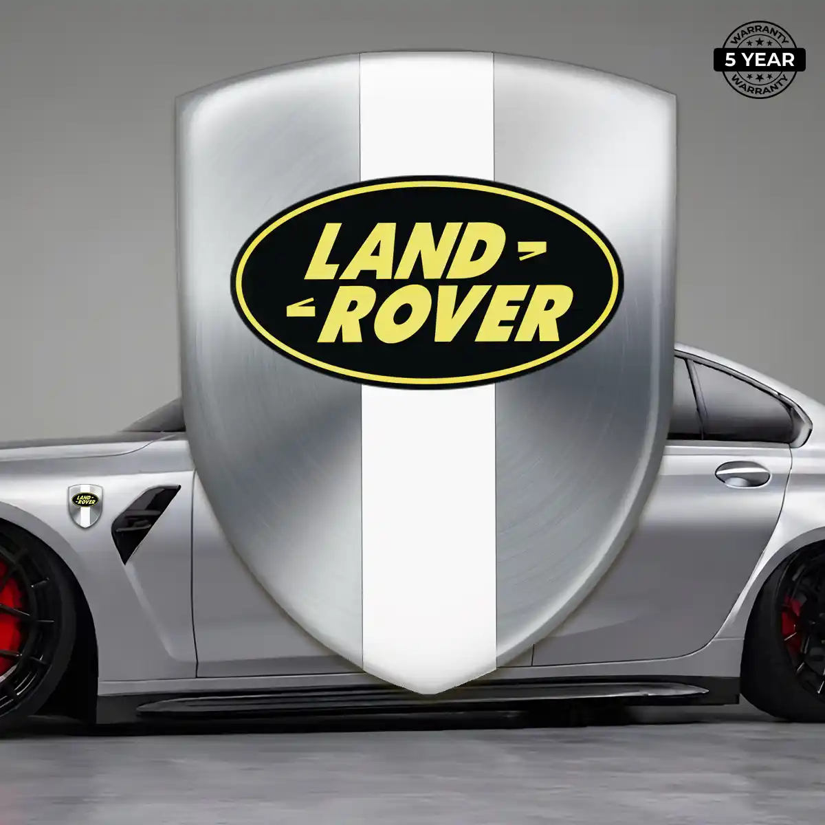Land Rover Domed Emblem Refined Design