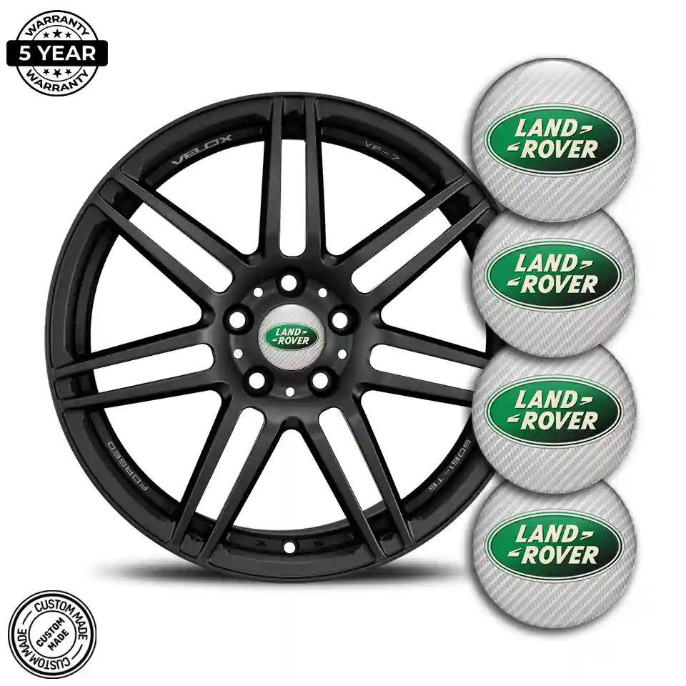 Land Rover Domed Sticker Self-Adhesive Stylish Design