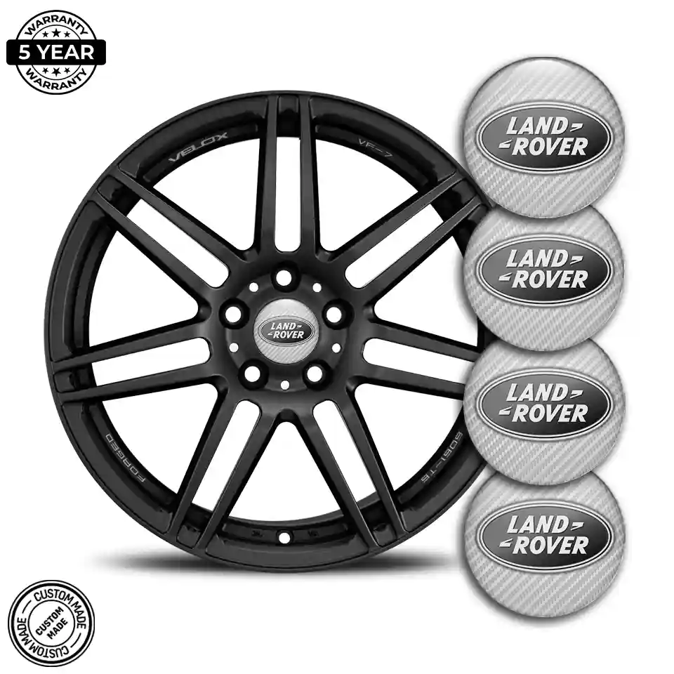 Land Rover Domed Sticker Stylish Design