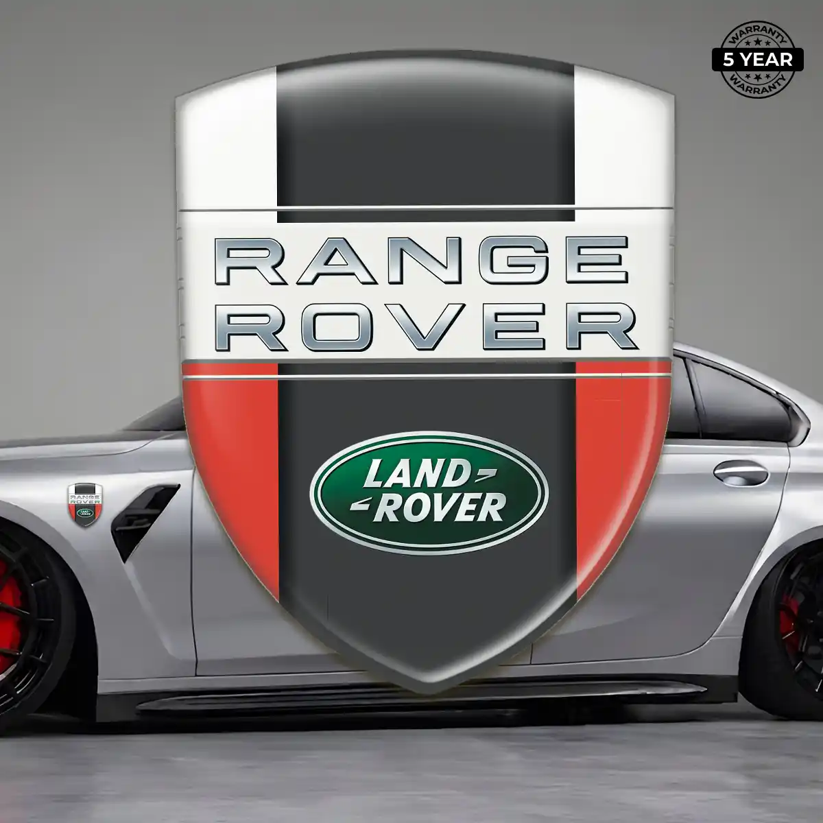 Land Rover Emblem Badge Logo Elite Finish