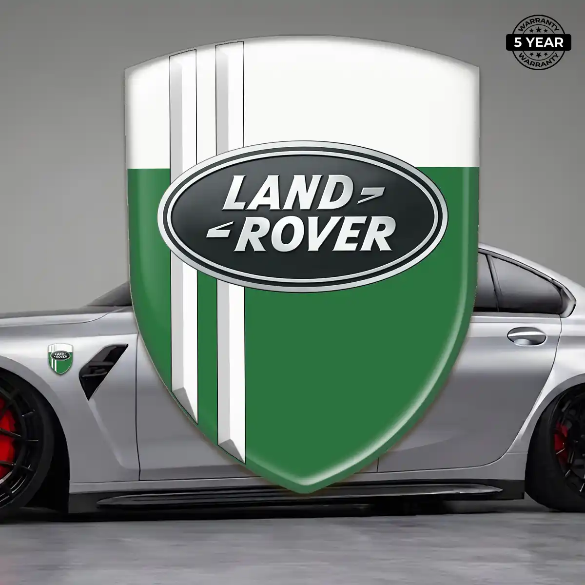 Land Rover Emblem Badge Logo Refined Design