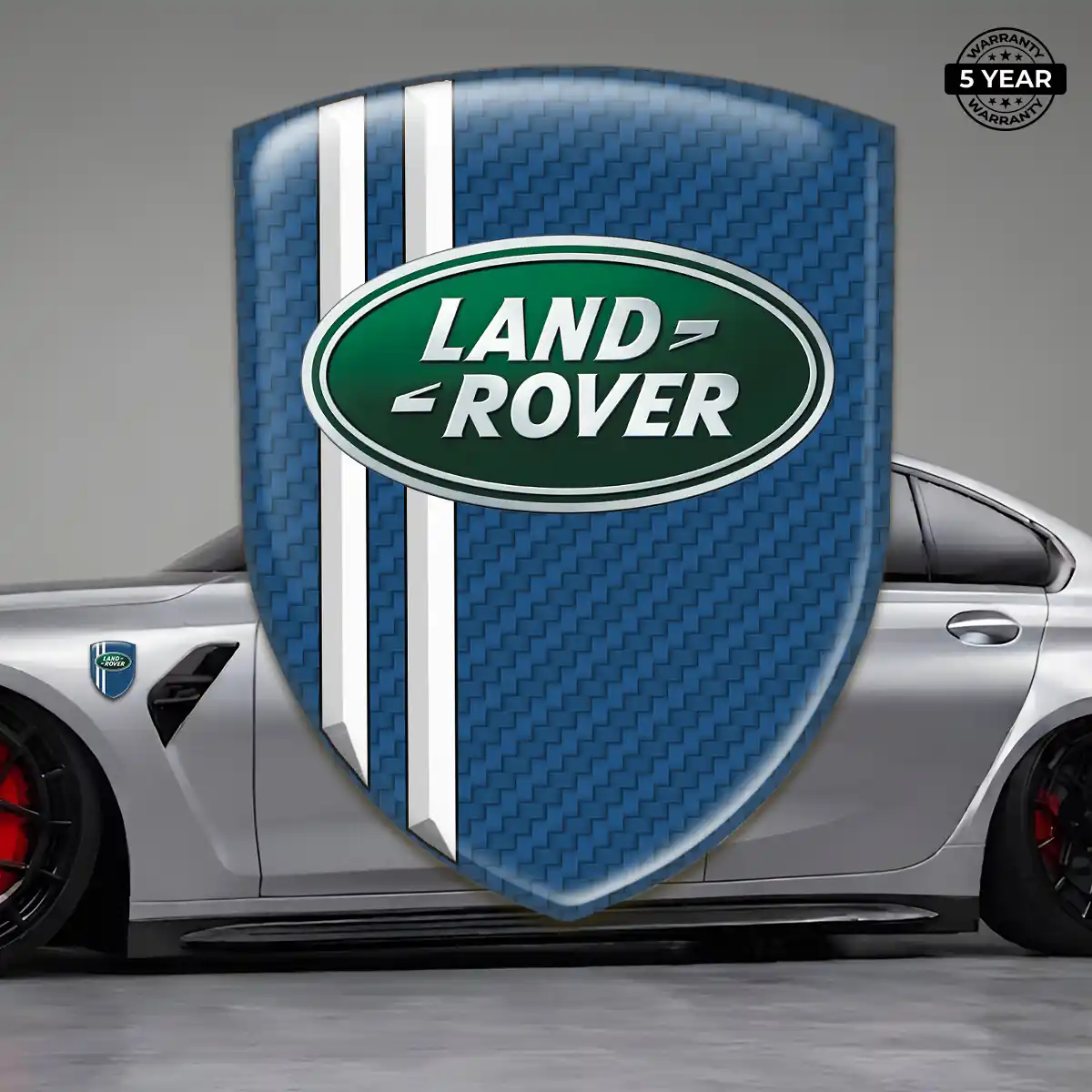 Land Rover Emblem Badge Logo Sleek Style