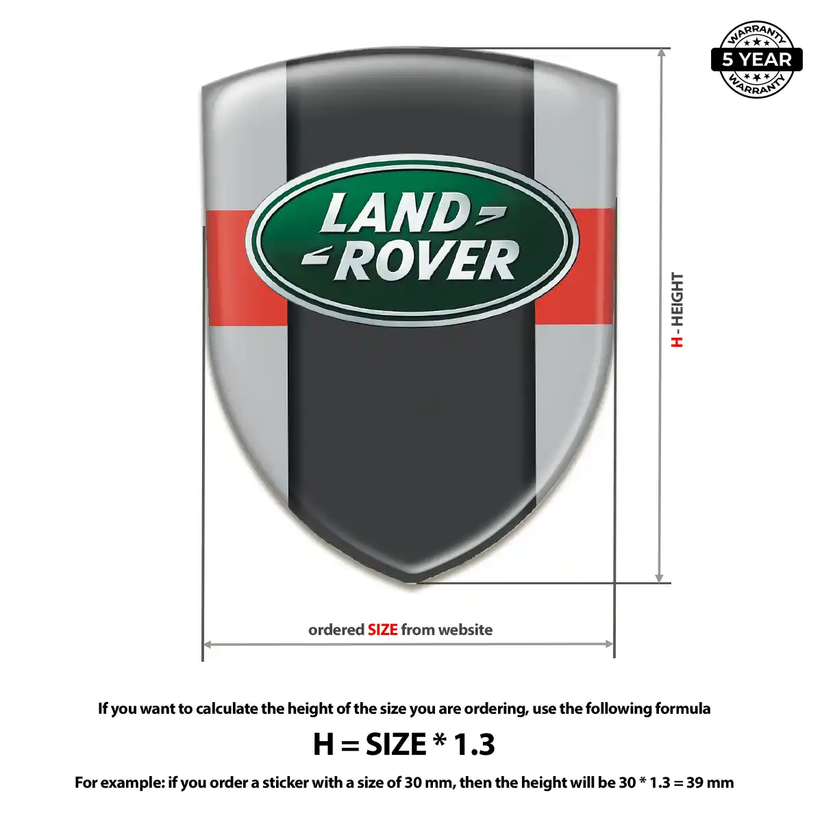 Land Rover Emblem Badge Refined Design