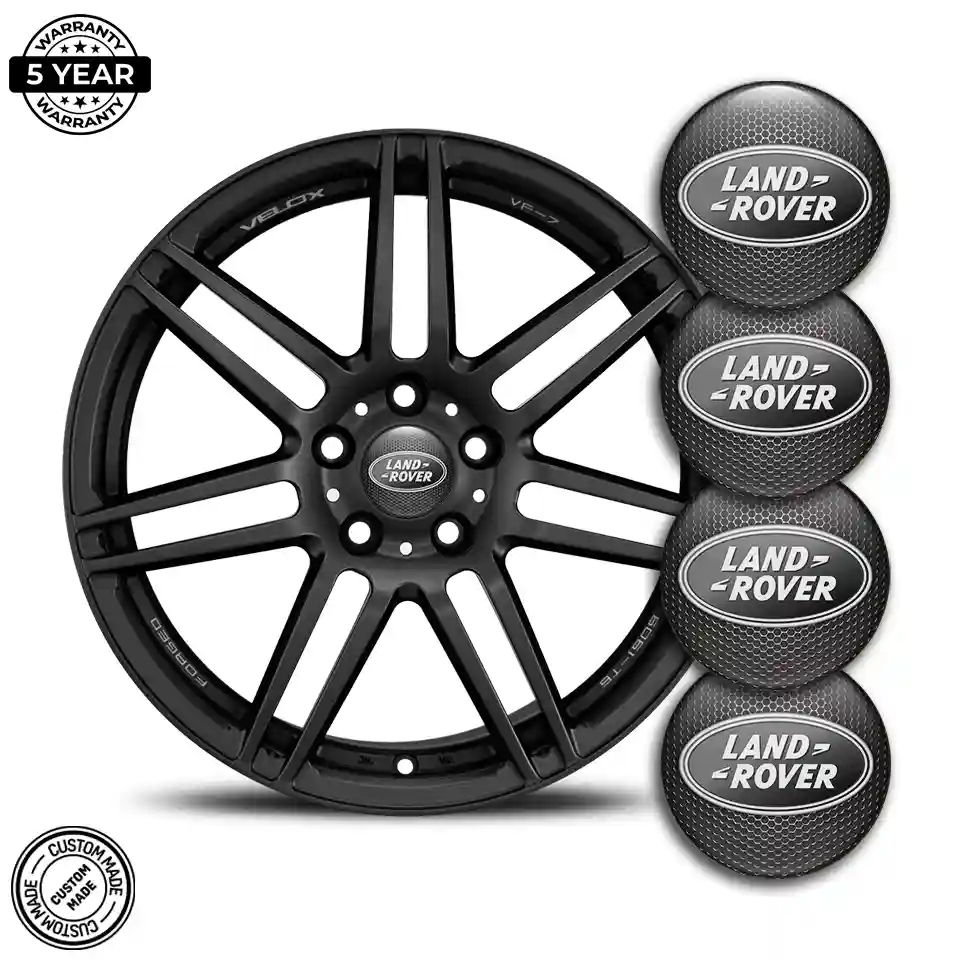 Land Rover Emblem Center Hub Cap Self-Adhesive Stylish Design