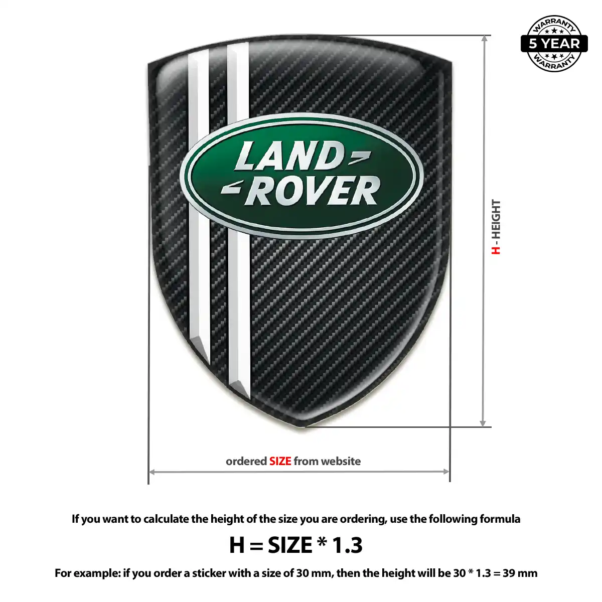 Land Rover Emblem Crest Refined Design