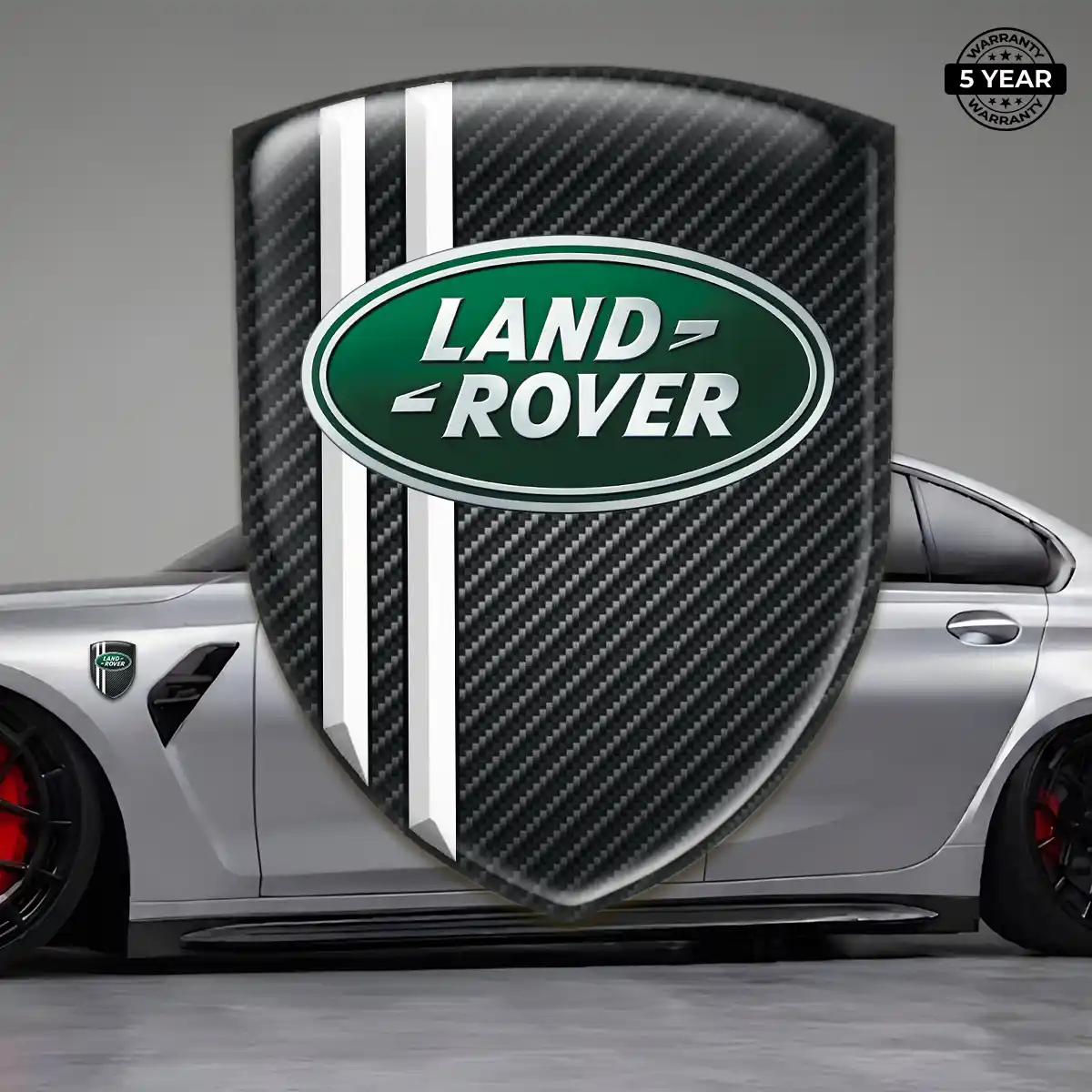 Land Rover Emblem Crest Refined Design