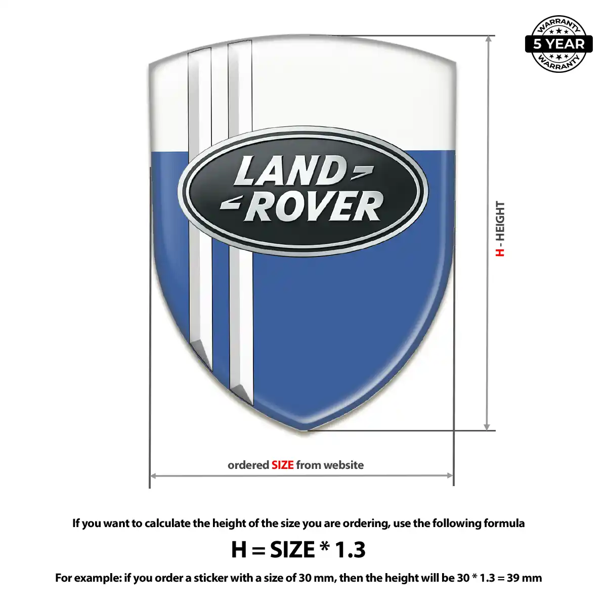 Land Rover Emblem Logo Badge Sleek Style