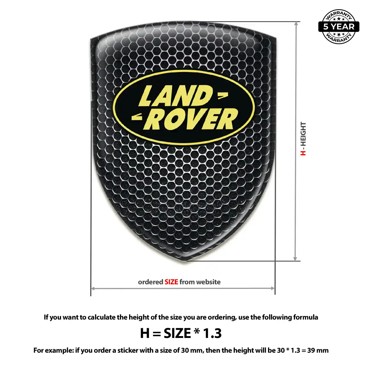 Land Rover Emblem Logo Refined Design