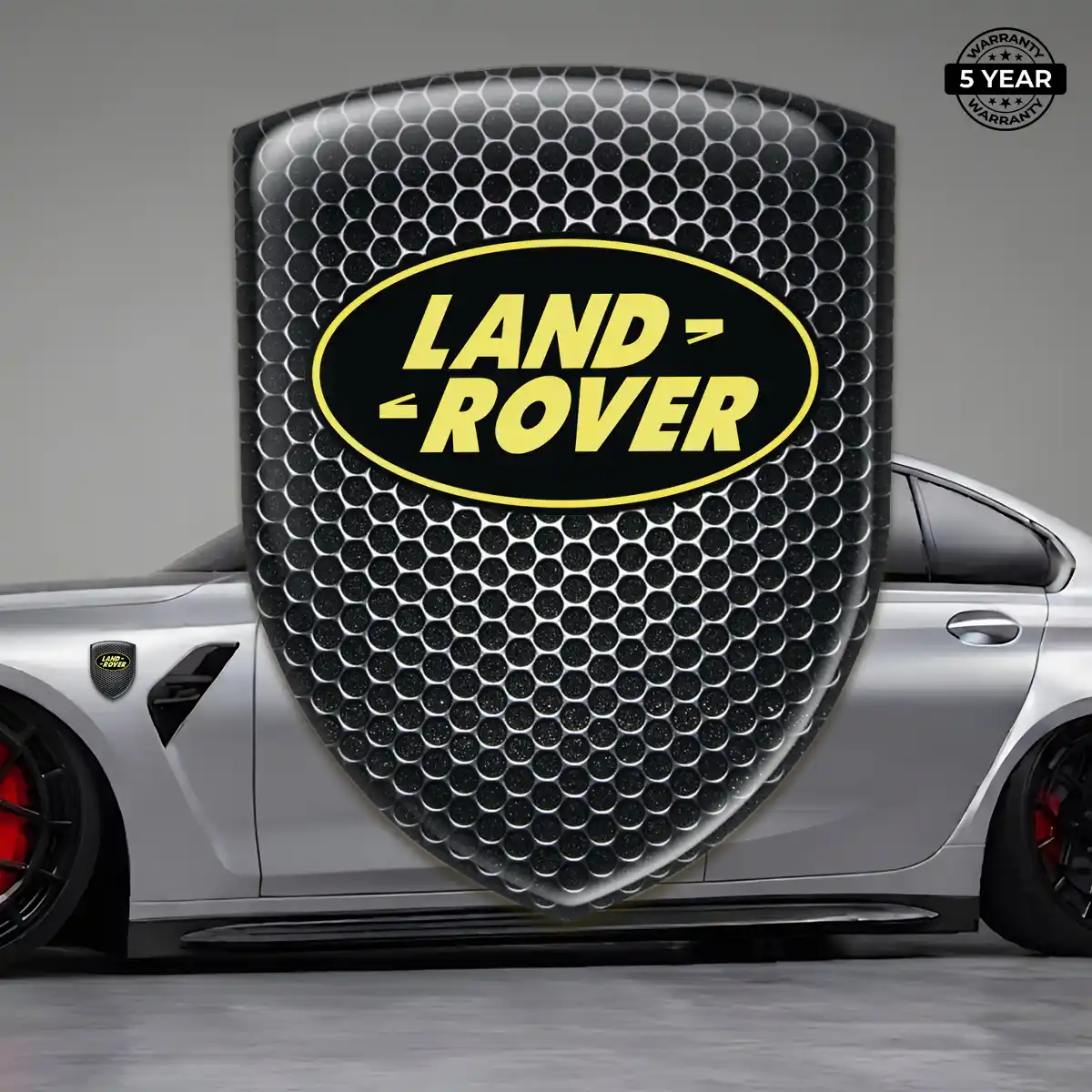 Land Rover Emblem Logo Refined Design
