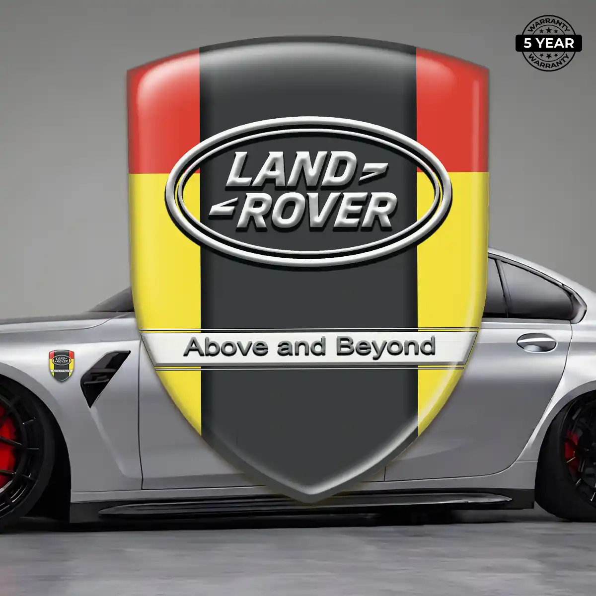 Land Rover Emblem Shield Elite Finish