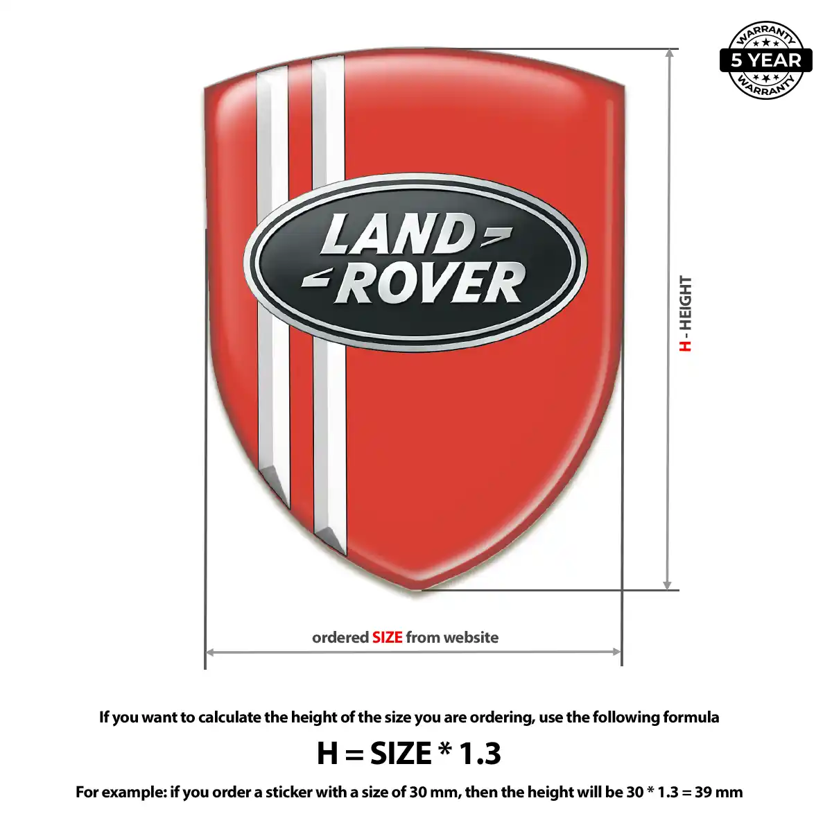 Land Rover Emblem Shield Refined Design