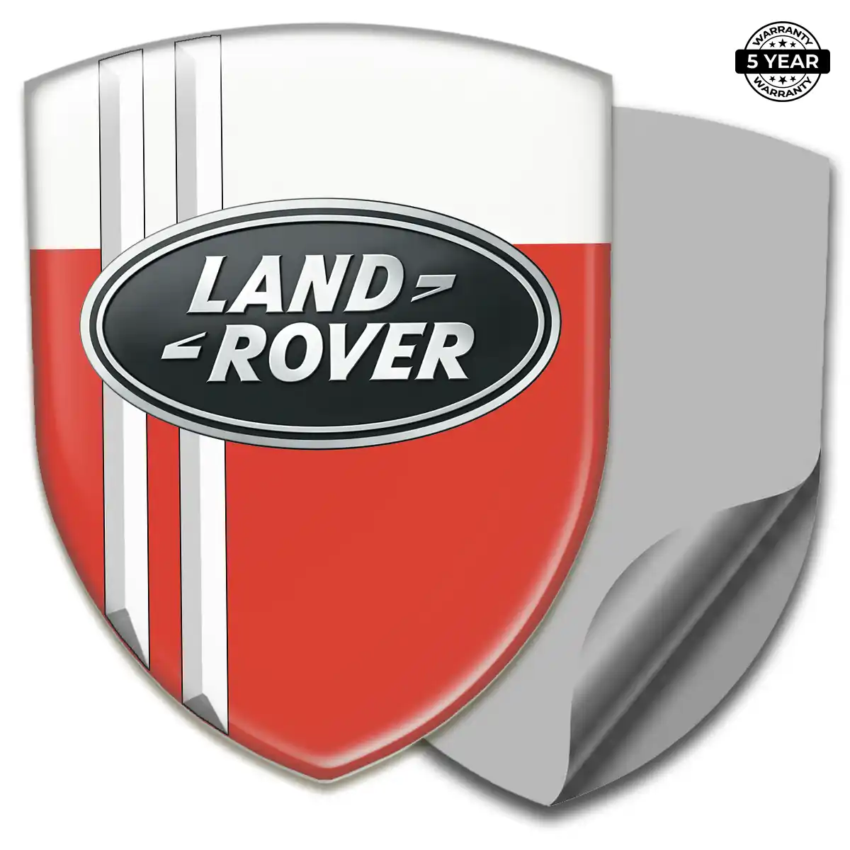 Land Rover Emblem Shield Sleek Style