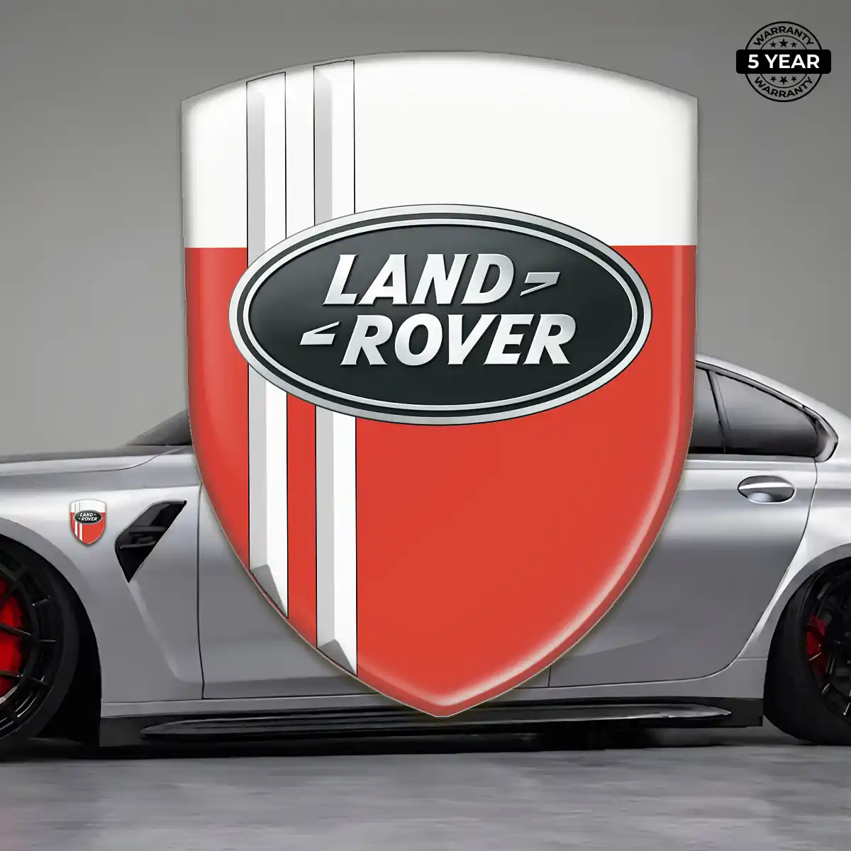 Land Rover Emblem Shield Sleek Style
