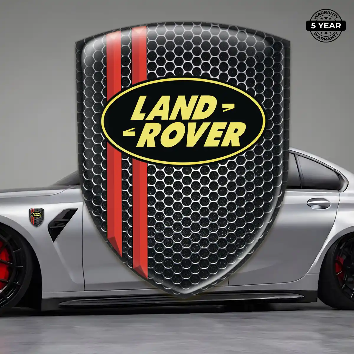 Land Rover Emblem Silicone Refined Design