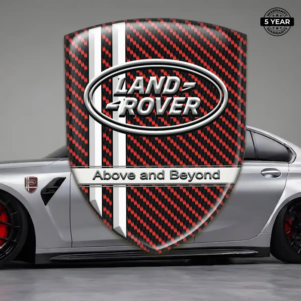 Land Rover Emblem Silicone Sleek Style