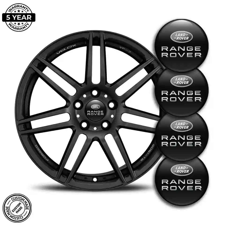 Land Rover Emblem Wheel Center Caps Stylish Design