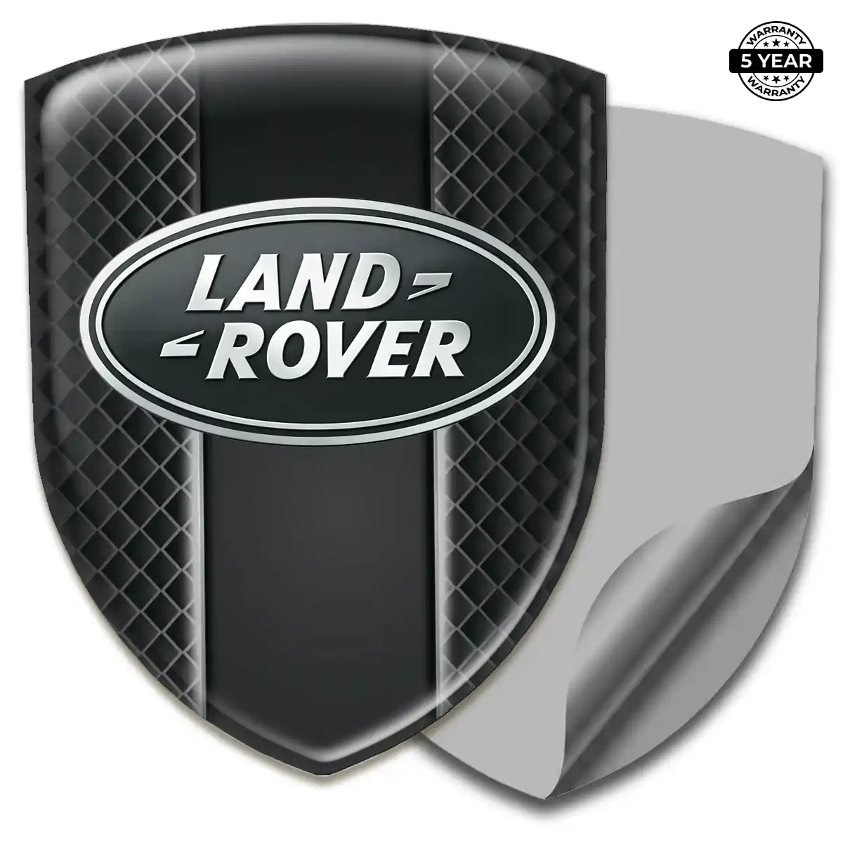 Land Rover Gel Emblem Sticker Sleek Style
