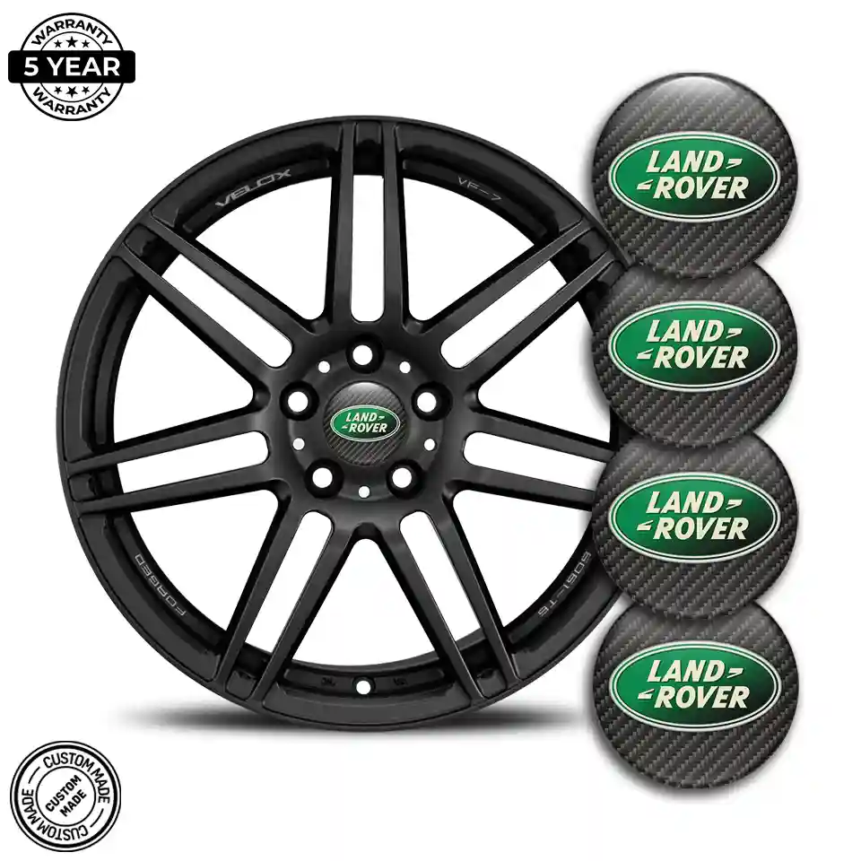 Land Rover Logo Silicone Badge Stylish Design