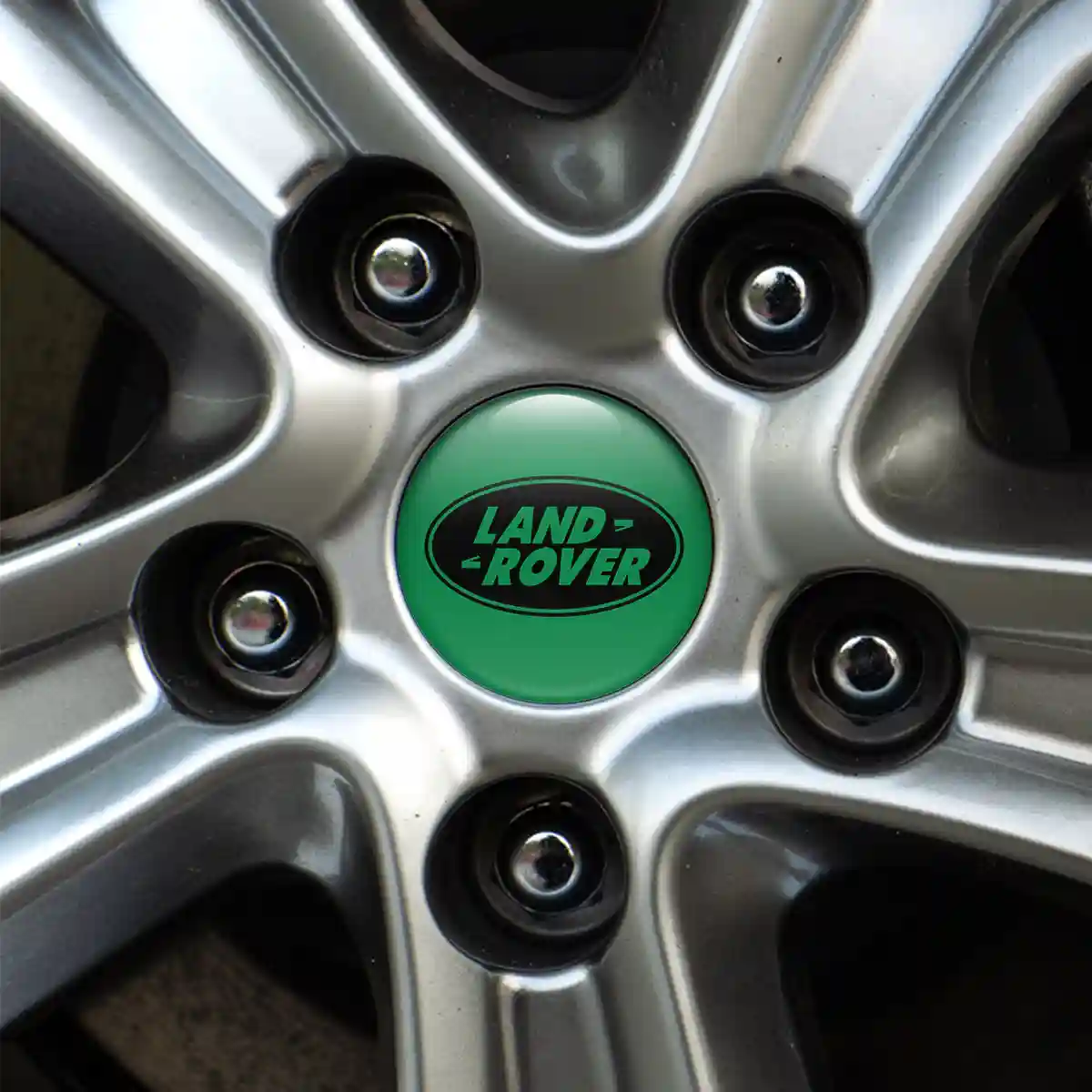 Land Rover Logo Silicone Emblem Self-Adhesive Stylish Design