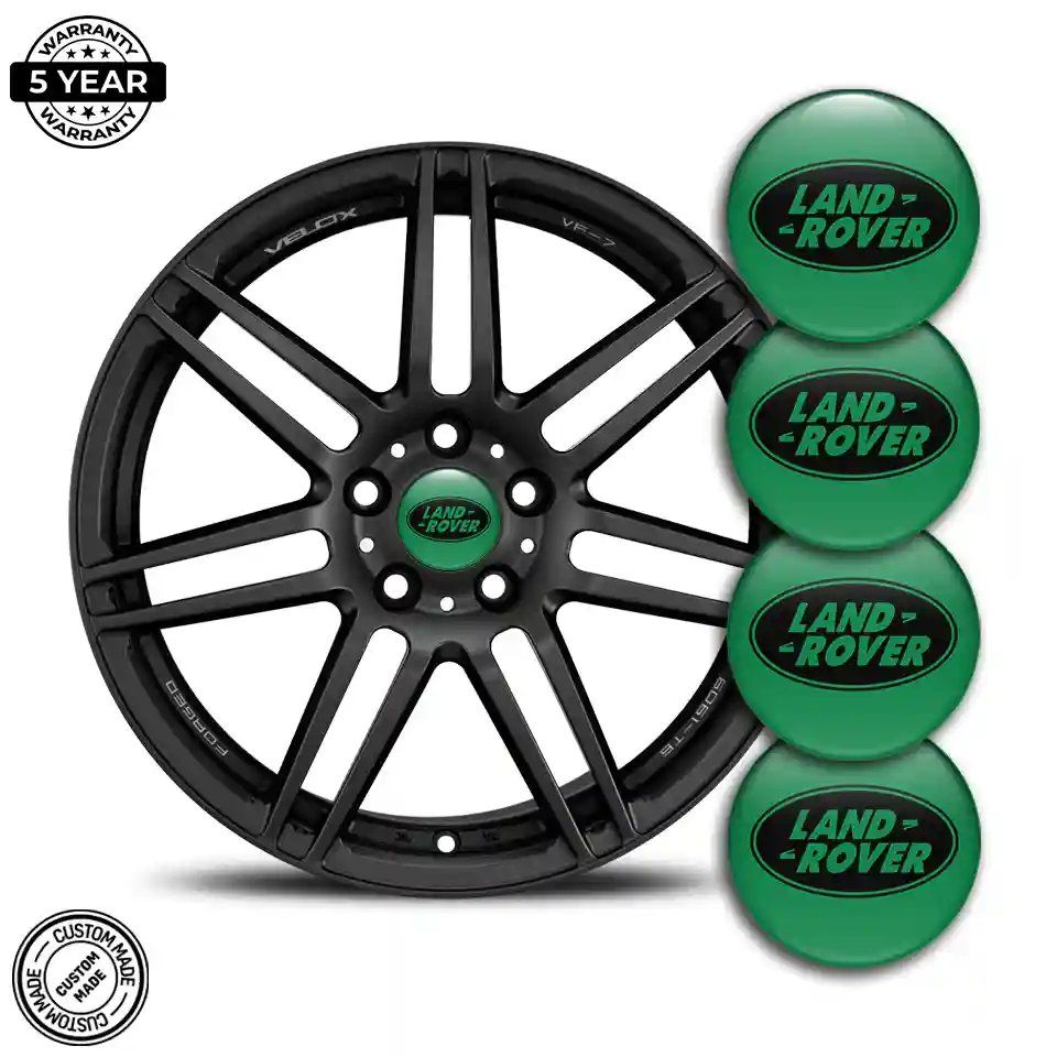 Land Rover Logo Silicone Emblem Self-Adhesive Stylish Design