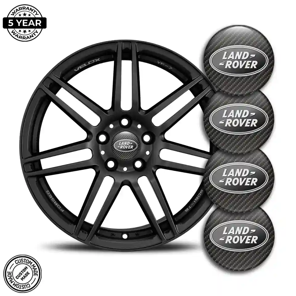 Land Rover Logo Silicone Emblem Stylish Design