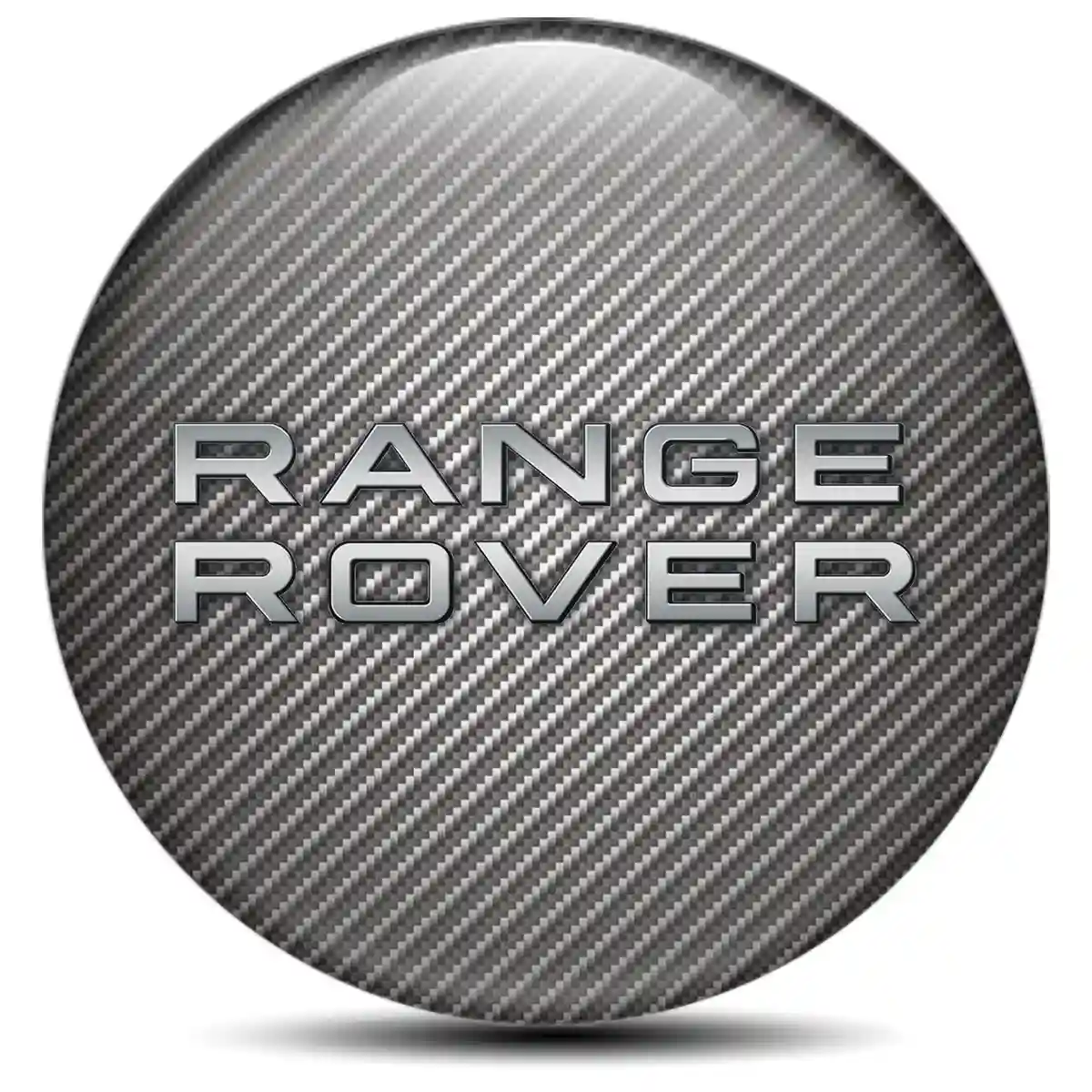 Land Rover Logo Silicone Sticker Self-Adhesive Stylish Design