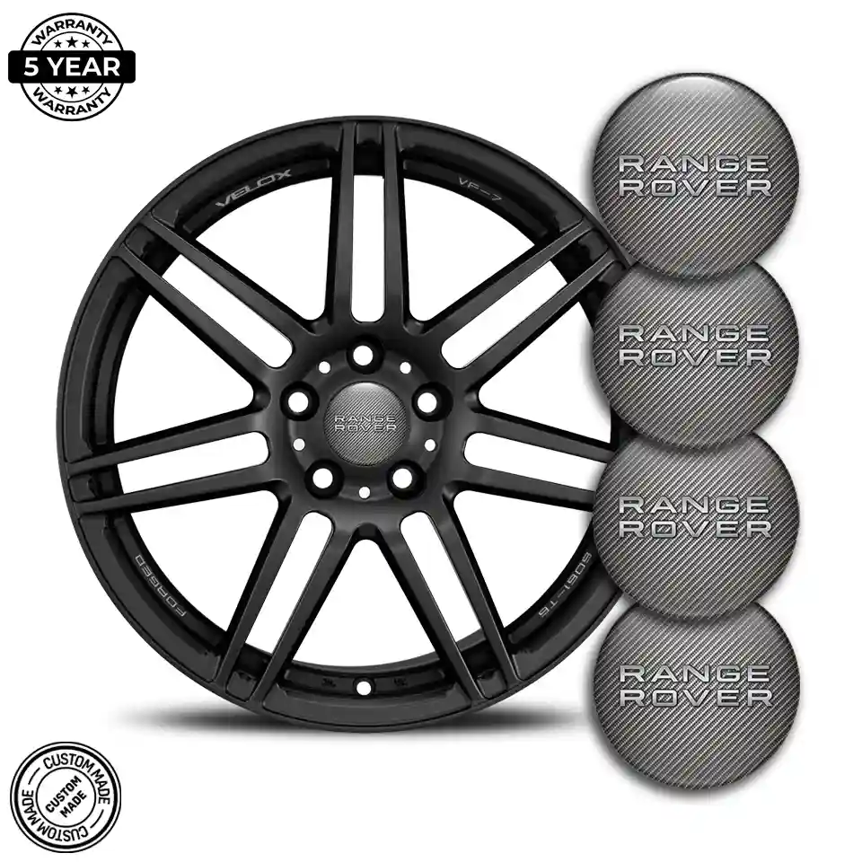 Land Rover Logo Silicone Sticker Self-Adhesive Stylish Design