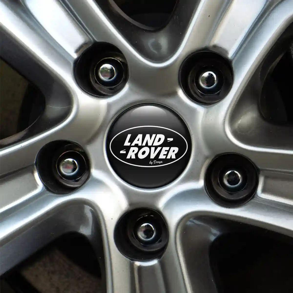 Land Rover Logo Sticker Stylish Design