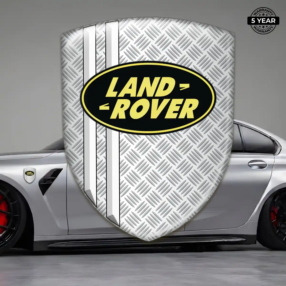 Land Rover Resin Domed Sticker Sleek Style