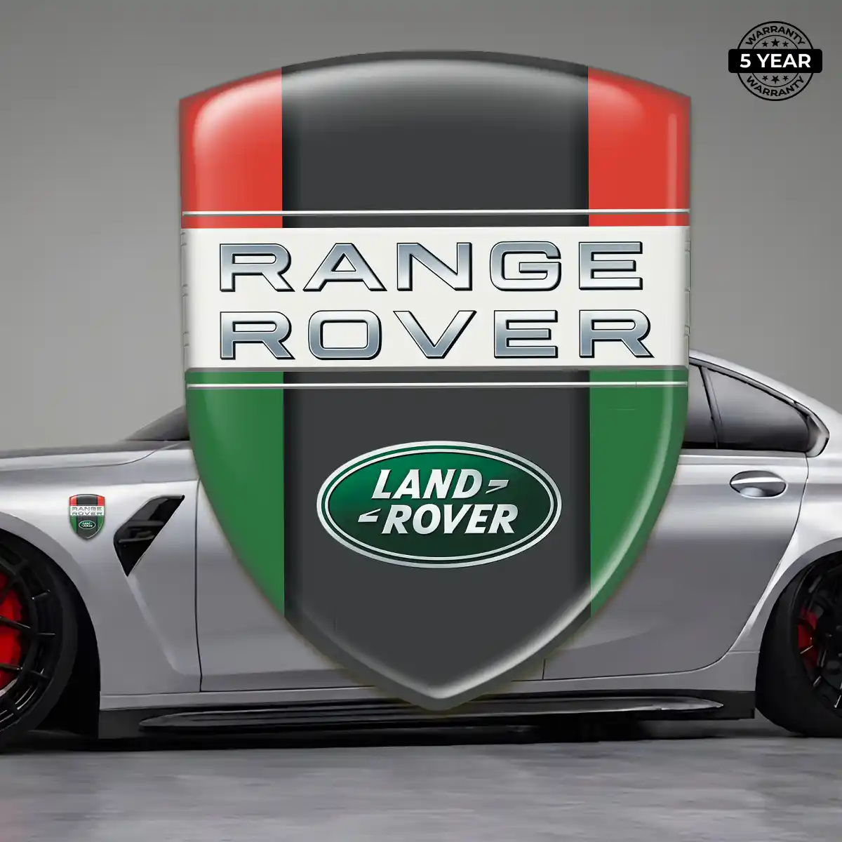 Land Rover Self Adhesive Emblem Sticker Refined Design