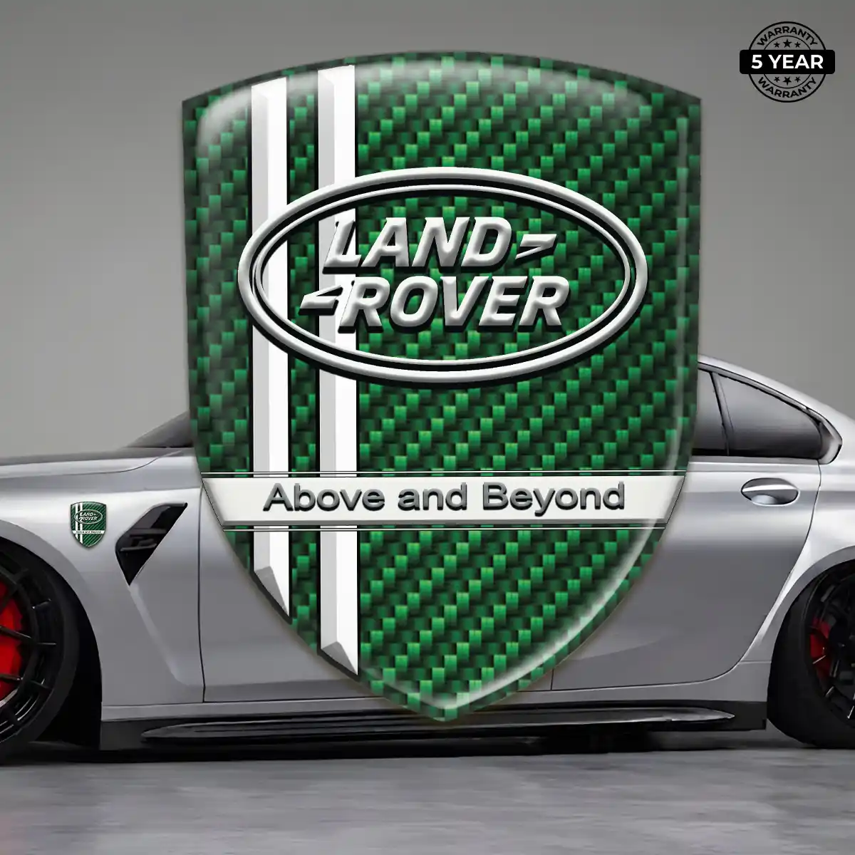 Land Rover Self Adhesive Emblem Sticker Sleek Style