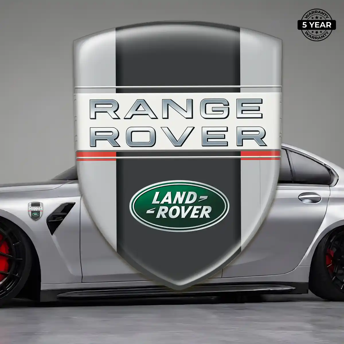 Land Rover Silicone Badge Elite Finish