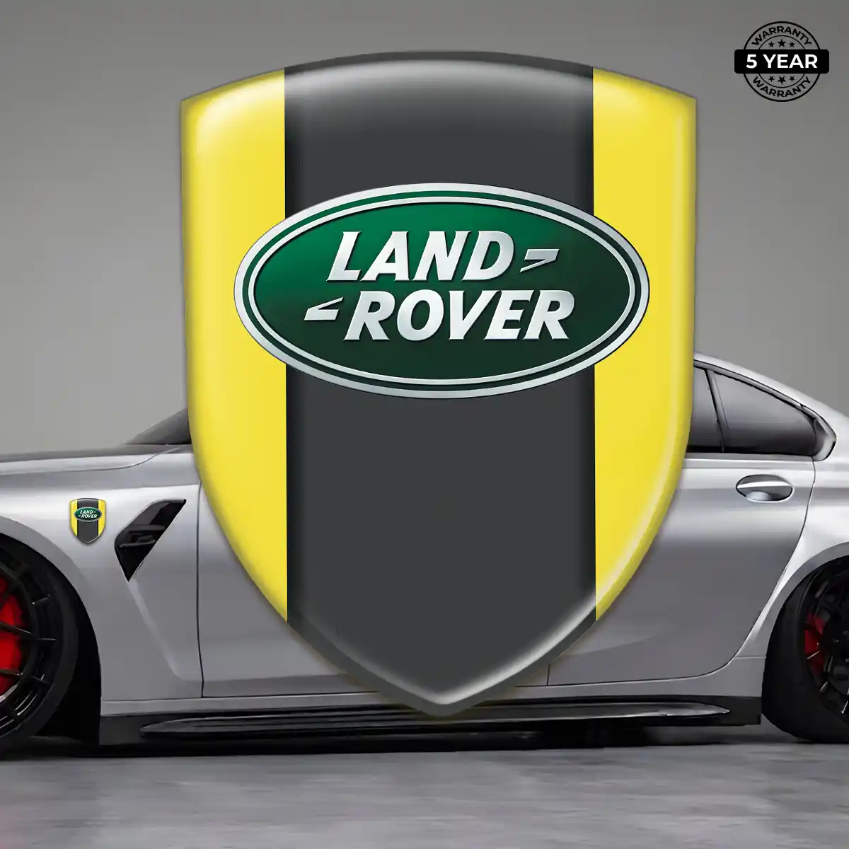 Land Rover Silicone Badge Refined Design