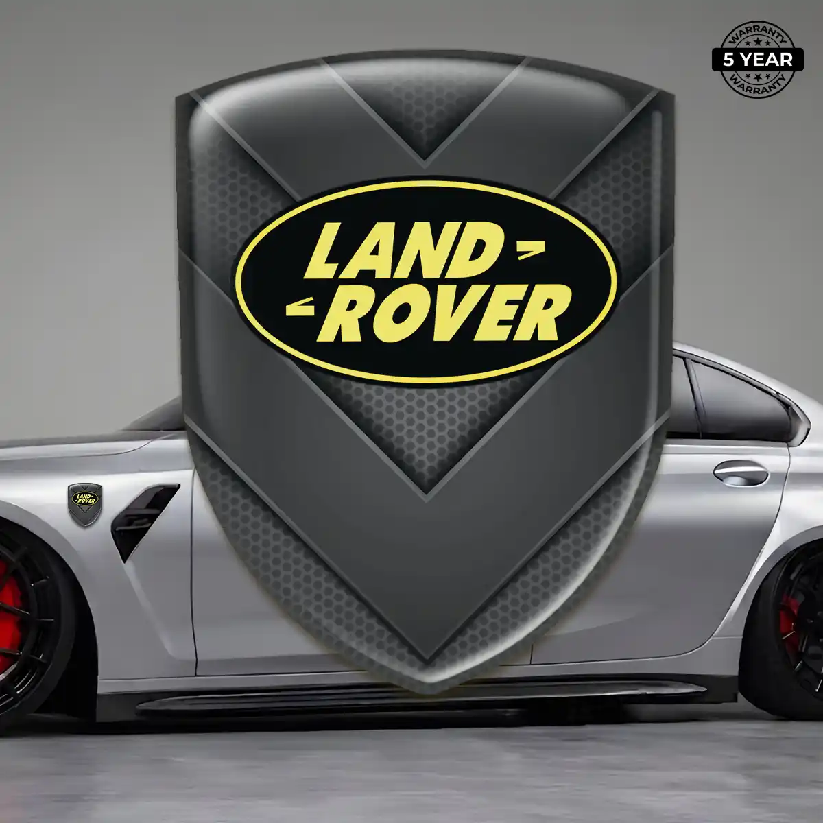 Land Rover Silicone Badge Sleek Style
