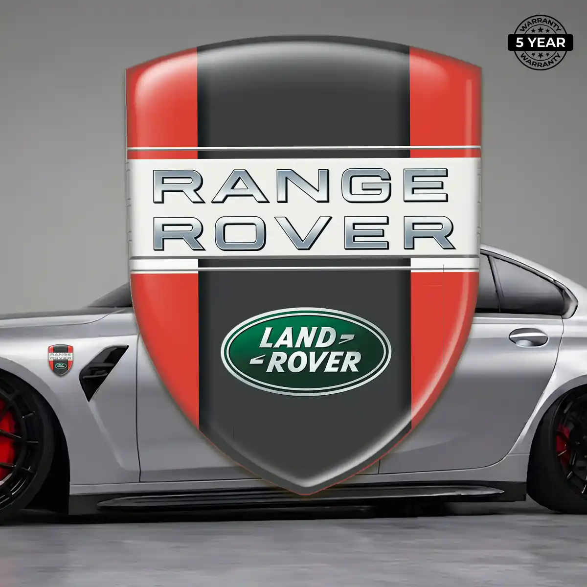 Land Rover Silicone Emblem Elite Finish