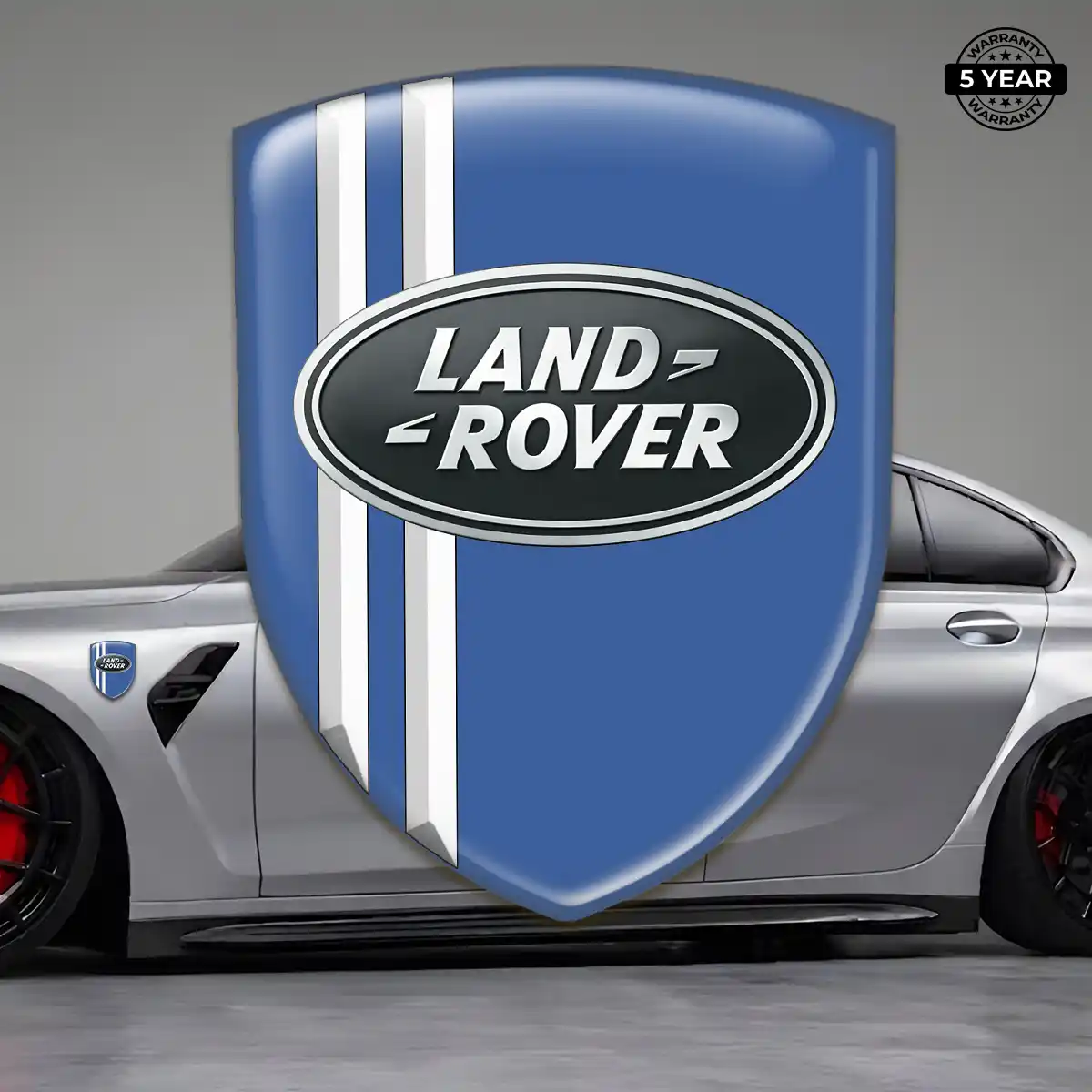 Land Rover Silicone Emblem Refined Design
